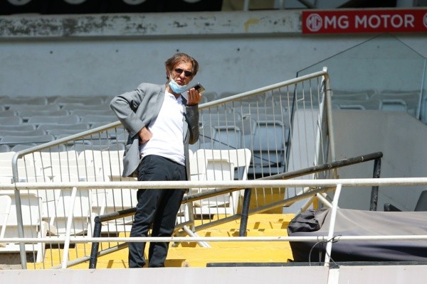 Aníbal Mosa hace rato que está en “campaña” por volver a la presidencia de Blanco y Negro. | Foto: Agencia UNO.