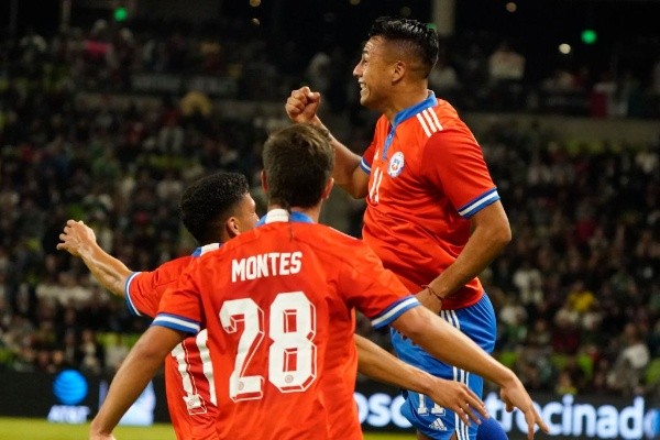 Iván Morales emparejó el marcador para Chile / FOTO: Getty Images
