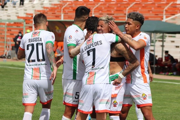 Juan Carlos Gaete anotó un gol en su vuelta a Cobresal / FOTO: Agencia Uno