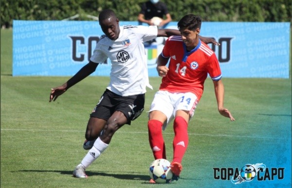 Marco Valecilla centrodelantero de la sub-17