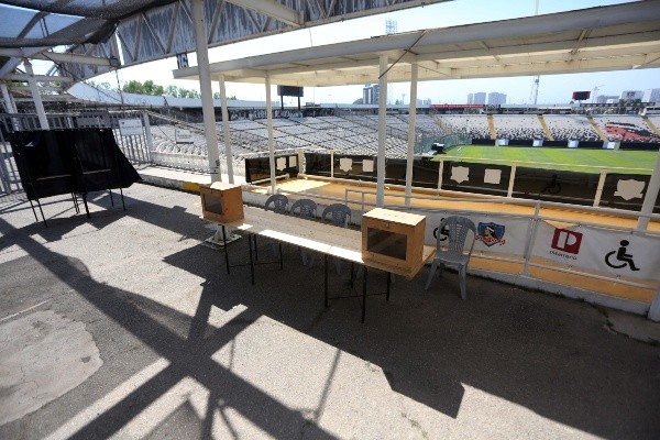 El Estadio Monumental fue uno de los centros de votación en estas elecciones / FOTO: Agencia Uno