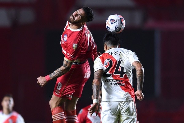 Gabriel Ávalos jugando por Argentinos Juniors