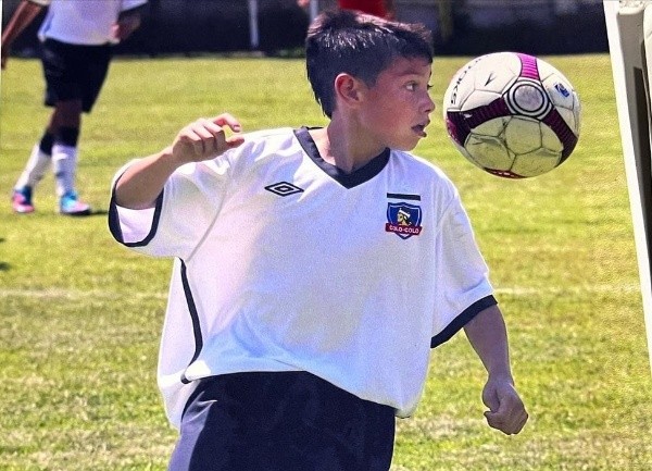 Cristián Zavala en las series menores del Cacique / FOTO: Instagram