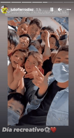 Julio Fierro en Cochrane