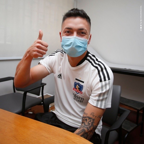 Cristián Zavala en Colo Colo