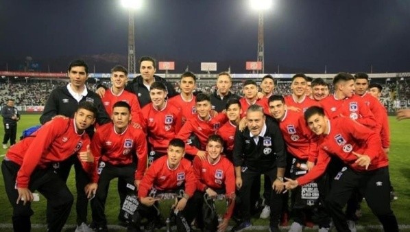 Alexander Oroz formó un equipazo en el fútbol joven con jugadores como Vicente Pizarro, Jeyson Rojas, Bruno Gutiérrez, Luciano Arriagada, entre otros / FOTO: Colo Colo
