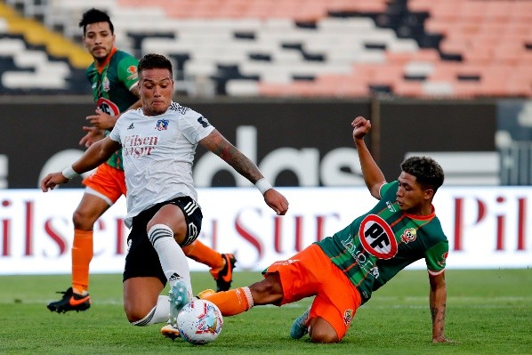 Javier Parraguez quiere quedarse y luchar por una camiseta de titular. | Foto: Agencia UNO.