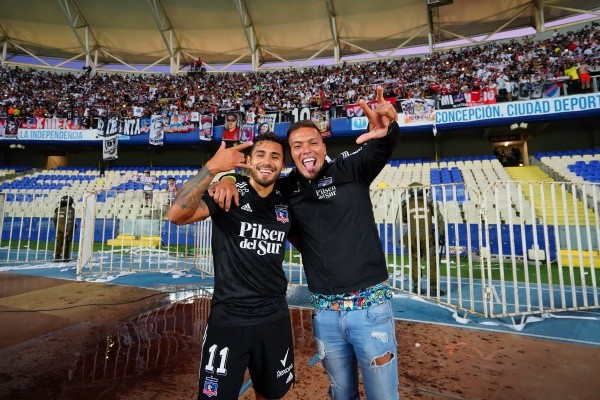 Javier Parraguez dijo presente junto a sus compañeros en la Supercopa en Concepción. | Foto: Guillermo Salazar.