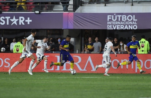 Colo Colo cayó por 2-0 ante Boca Juniors en el amistoso de verano. | Foto: Proenter.