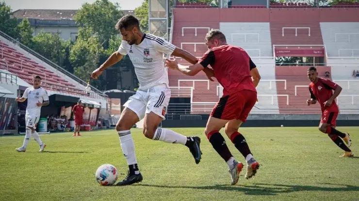 El Cacique venció por la mínima a Estudiantes en un amistoso a puertas cerradas. | Foto: Colo Colo.