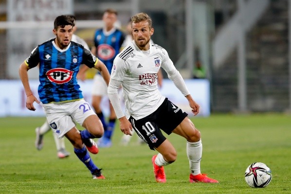 Christian Santos podría continuar en Colo Colo / FOTO: Agencia Uno