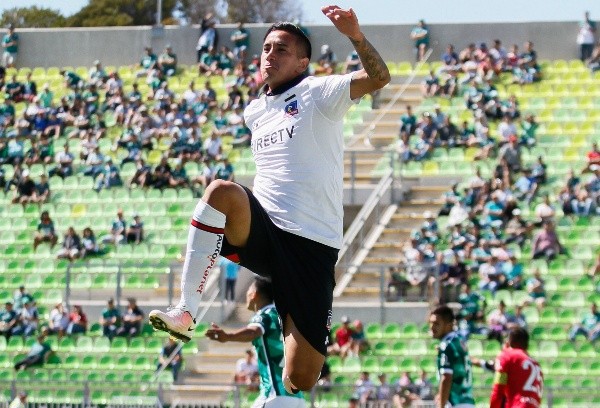 Andrés Vilches anotó 16 goles con la camiseta de Colo Colo. | Foto: Agencia UNO.