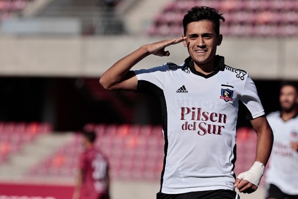 Pablo Solari ha convertido diez goles con la camiseta de Colo Colo. | Foto: Agencia UNO.