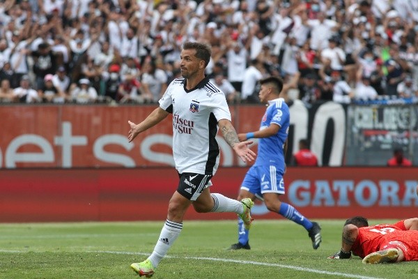 El peruano aprovechó una gran contra para poner el 4 a 0. Fuente: Agencia UNO.