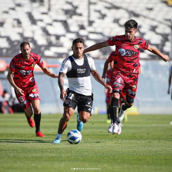 Marcos Bolados ha sido titular en los amistosos. / FOTO: Colo Colo