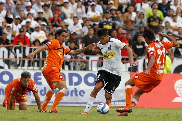 Colo Colo igualó 0-0 ante Cobreloa en el 2014. | Foto: Agencia UNO.