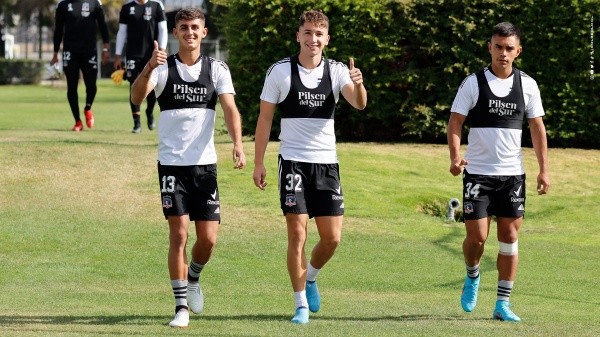 Los juveniles albos trabajan para llegar preparados a los próximos partidos donde tendrán mayor protagonismo. / FOTO: Colo Colo