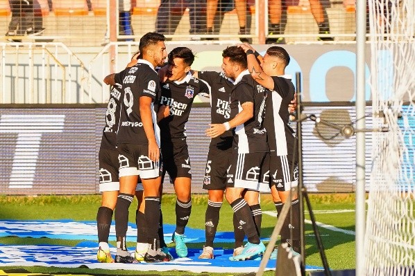 Colo Colo quiere seguir con los abrazos ante Palestino. / FOTO: Guillermo Salazar