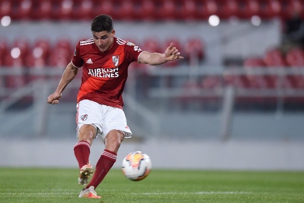 Julián Álvarez es la gran figura de River Plate. El atacante argentino de 20 años fue vendido al Manchester City a cambio de 24 millones de dólares. | Foto: Getty Images.