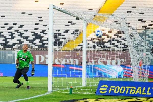 Gabriel Costa anotó un golazo de tiro libre para abrir la cuenta. | Foto: Guillermo Salazar.