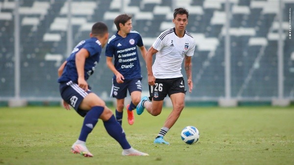 Villanueva fue de los que más jugó en los amistosos a puertas cerradas. / FOTO: Colo Colo