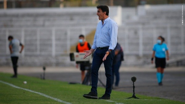 Gustavo Quinteros anticipó el debut de Colo Colo por Copa Libertadores. / FOTO: Colo Colo.