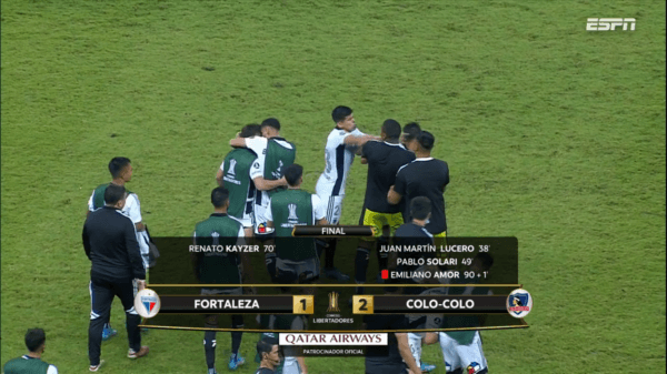 El encontrón de Pavez con Villanueva.