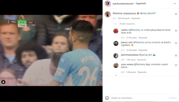 El doble del Peluca en Inglaterra. | Foto: Captura.