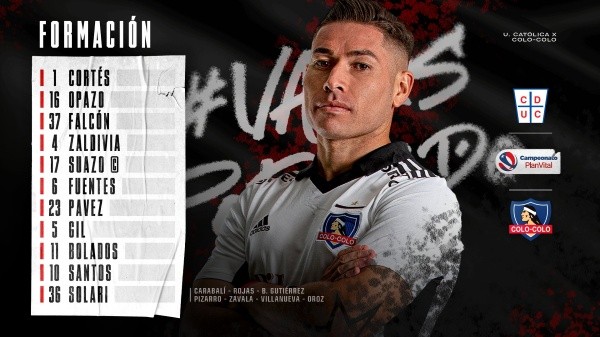 Los 11 de Colo Colo.