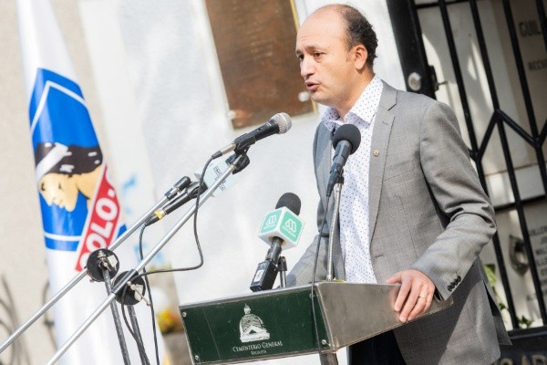Edmundo Valladares instó a que se revise la ley de sociedades anónimas deportivas profesionales. / FOTO: CSD Colo Colo