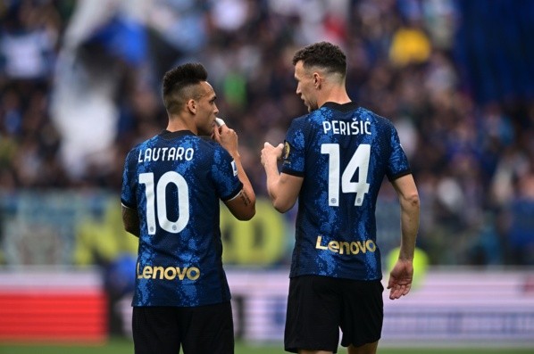 Iván Perisic y Lautaro Martínez le dieron el triunfo al Inter sobre Udinese. Fuente: Getty Images.