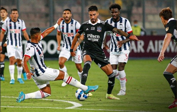 Lucero tuvo un ingrato partido contra Alianza Lima. / FOTO: Colo Colo