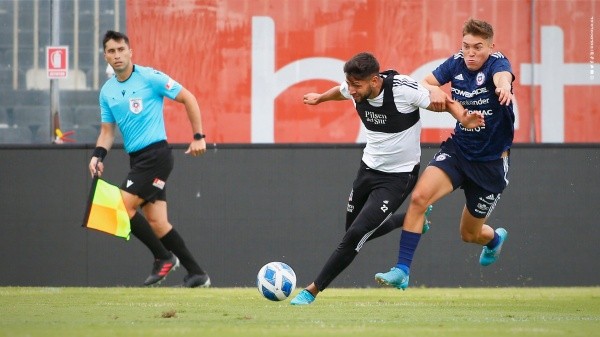 En este año el Sub21 que más acción ha visto es Jeyson Rojas, quien apenas suma 262. Le sigue Vicente Pizarro con 201 y bastante más atrás Daniel Gutiérrez con 91. | Foto: Colo Colo.