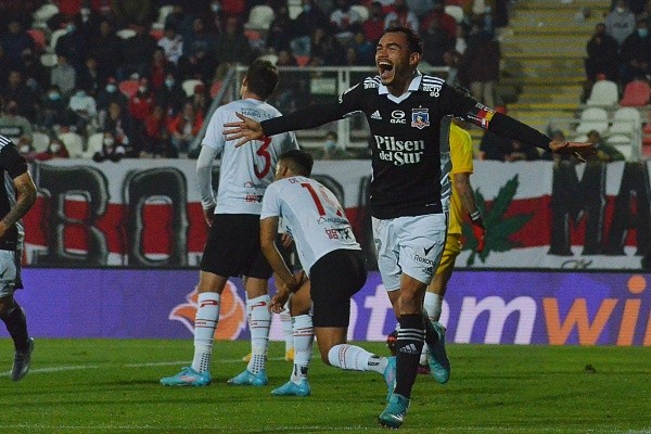 Gabriel Suazo anotó el 2-0 transitorio. | Foto: Agencia UNO.