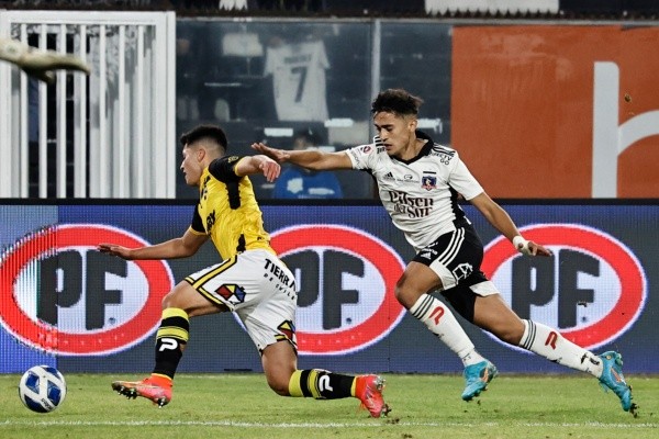 Felipe Yáñez fue uno de los puntos altos de Coquimbo Unido en la derrota ante Colo Colo. Fuente: Agencia UNO.