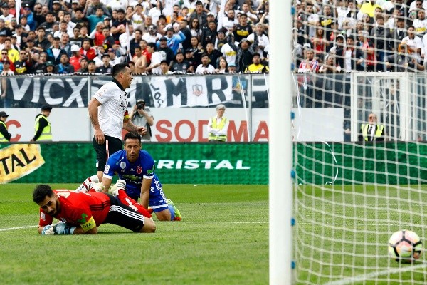 Paredes se transformó en toda una pesadilla para la U en los Superclásicos. | Foto: Agencia UNO.