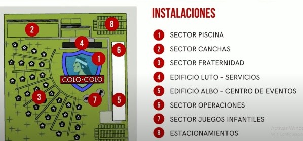 Instalaciones del mega proyecto del CSD Colo Colo | Imagen: Captura de pantalla Asamblea de socios