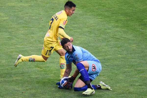 Mauricio Viana viene de jugar 16 partidos y recibiendo 18 goles con la camiseta de Deportes Puerto Montt. | Foto: Agencia UNO.