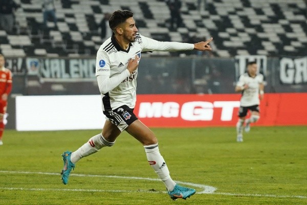 Juan Martín Lucero lleva 15 goles en 23 partidos con la camiseta de Colo Colo. | Foto: Guillermo Salazar