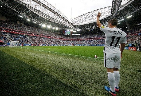 Rojas fue titular en los tres partidos que Nueva Zelanda jugó en la Copa Confederaciones de Rusia 2017. | Foto: Getty Images.