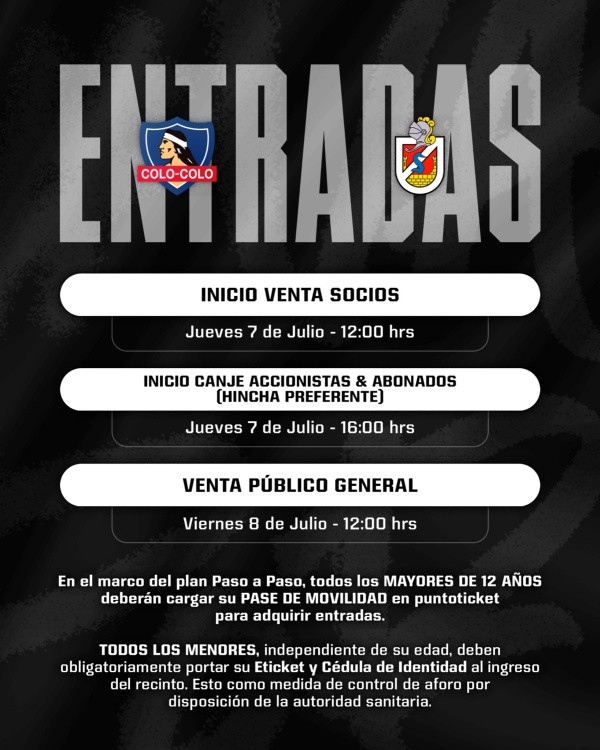 ¿Dónde comprar entradas para Colo Colo vs La Serena?