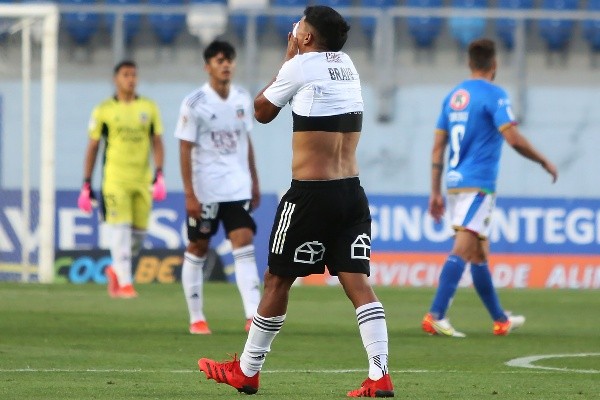 Santiago Bravo ante Audax Italiano