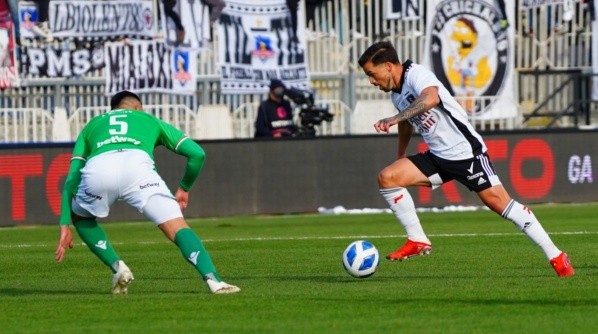 Gabriel Costa quedó suspendido para el partido ante Universidad de Chile | Imagen: Guillermo Salazar