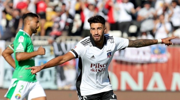 Juan Martín Lucero marcó su noveno gol en el Campeonato | Imagen: Guillermo Salazar