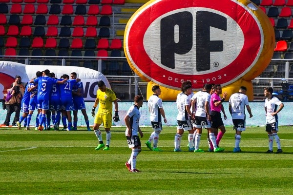 El Cacique se pudo reponer al gol azul para el 1-1 transitorio. | Foto: Guillermo Salazar.