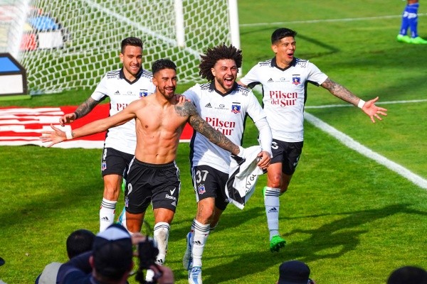 El Gato Lucero tuvo un Superclásico de ensueño gracias a su doblete. | Foto: Guillermo Salazar.