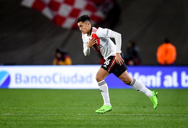 Solari está deslumbrando a todos con la camiseta de River Plate. | Foto: Getty Images.