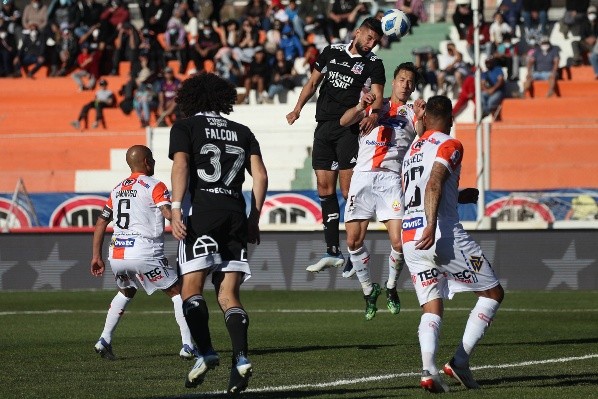 El Cacique mantuvo a raya cualquier intento de gol por de Cobresal. | Foto: Agencia UNO.