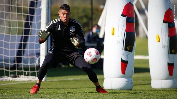 Brayan Cortés es el titular indiscutido en el Cacique. | Foto: Colo Colo.