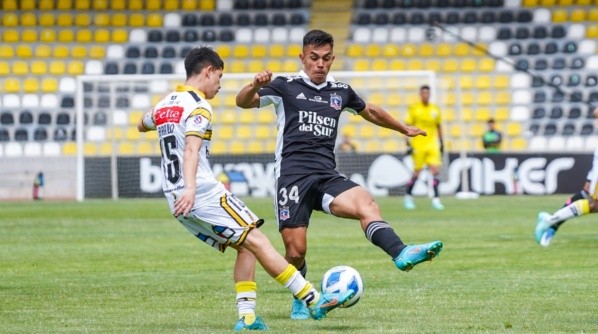 Vicente Pizarro tuvo otro gran partido con Colo Colo | Imagen: Guillermo Salazar